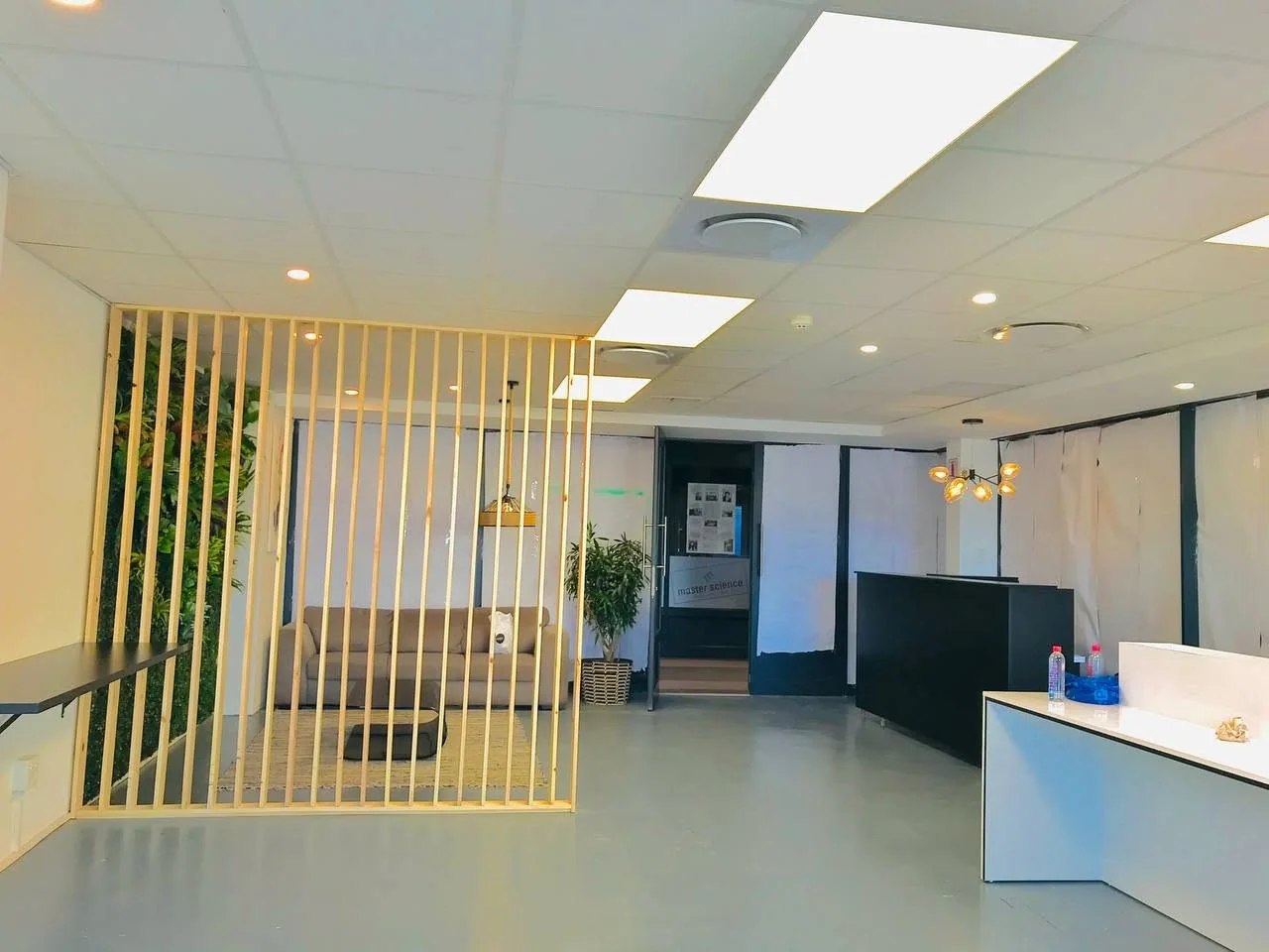 Contemporary commercial office interior